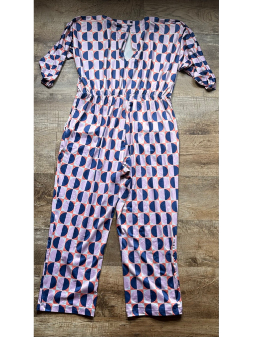 KOH KOH 2X Geometric Print Jumpsuit